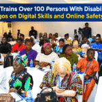 Participants at the NCC digital citizenship training for Persons with Disabilities in Lagos
