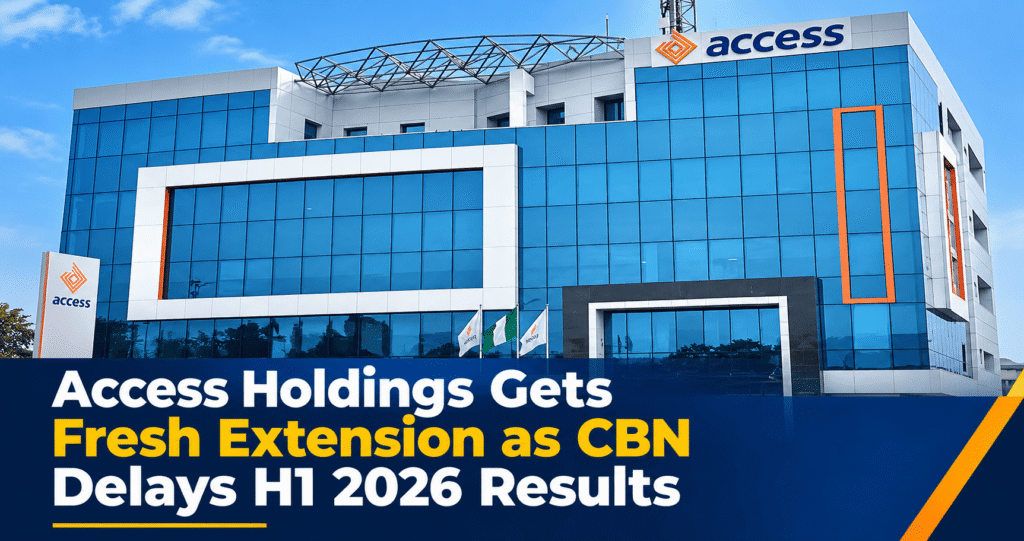Access Holdings headquarters as investors await audited H1 2026 financial results and CBN approval