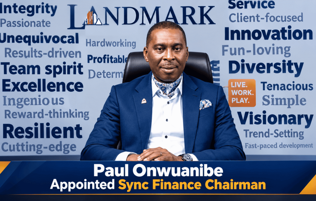 Paul Onwuanibe appointed chairman of Sync Finance Company Limited