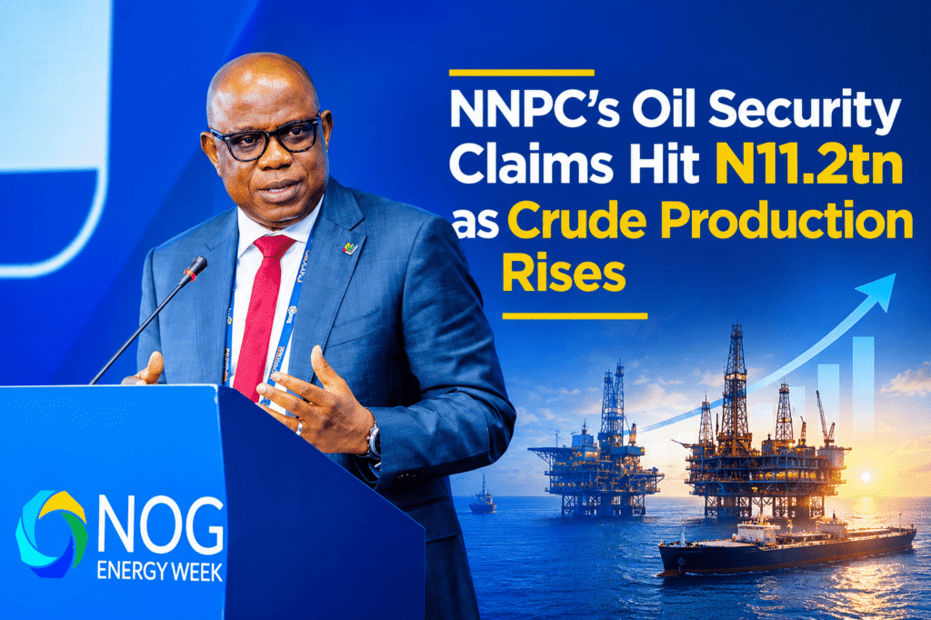 NNPC Group Chief Executive Officer Bayo Ojulari as oil security claims reach ₦11.2 trillion